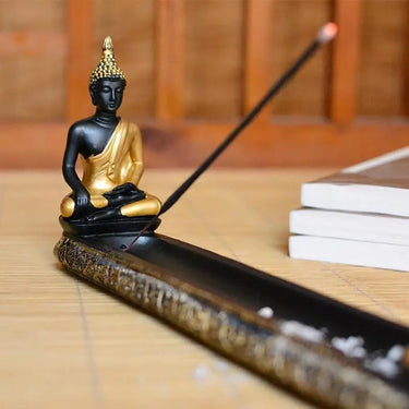 Buddha Resin Stick Incense Burner-Your Soul Place